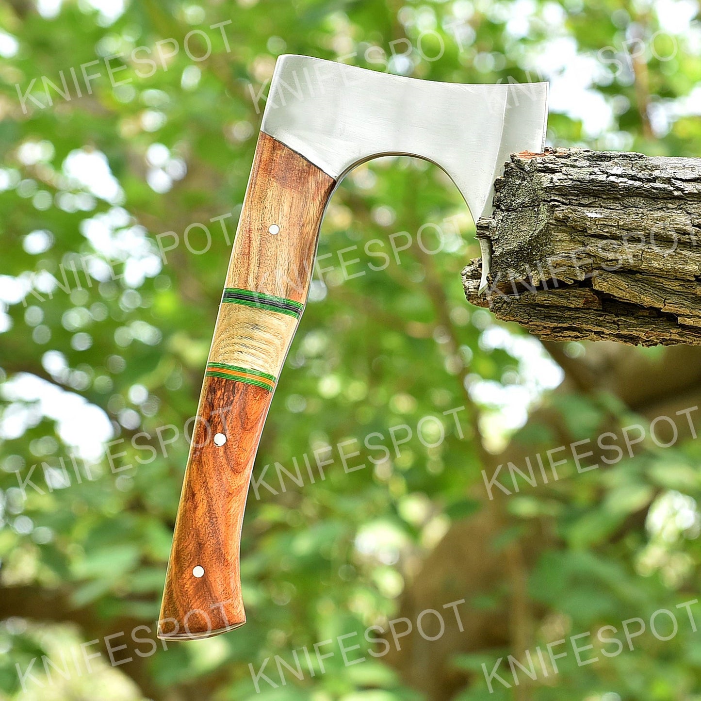 16.0" Outdoor Axe Camping Tactical Tomahawk Hatchet Blade Survival