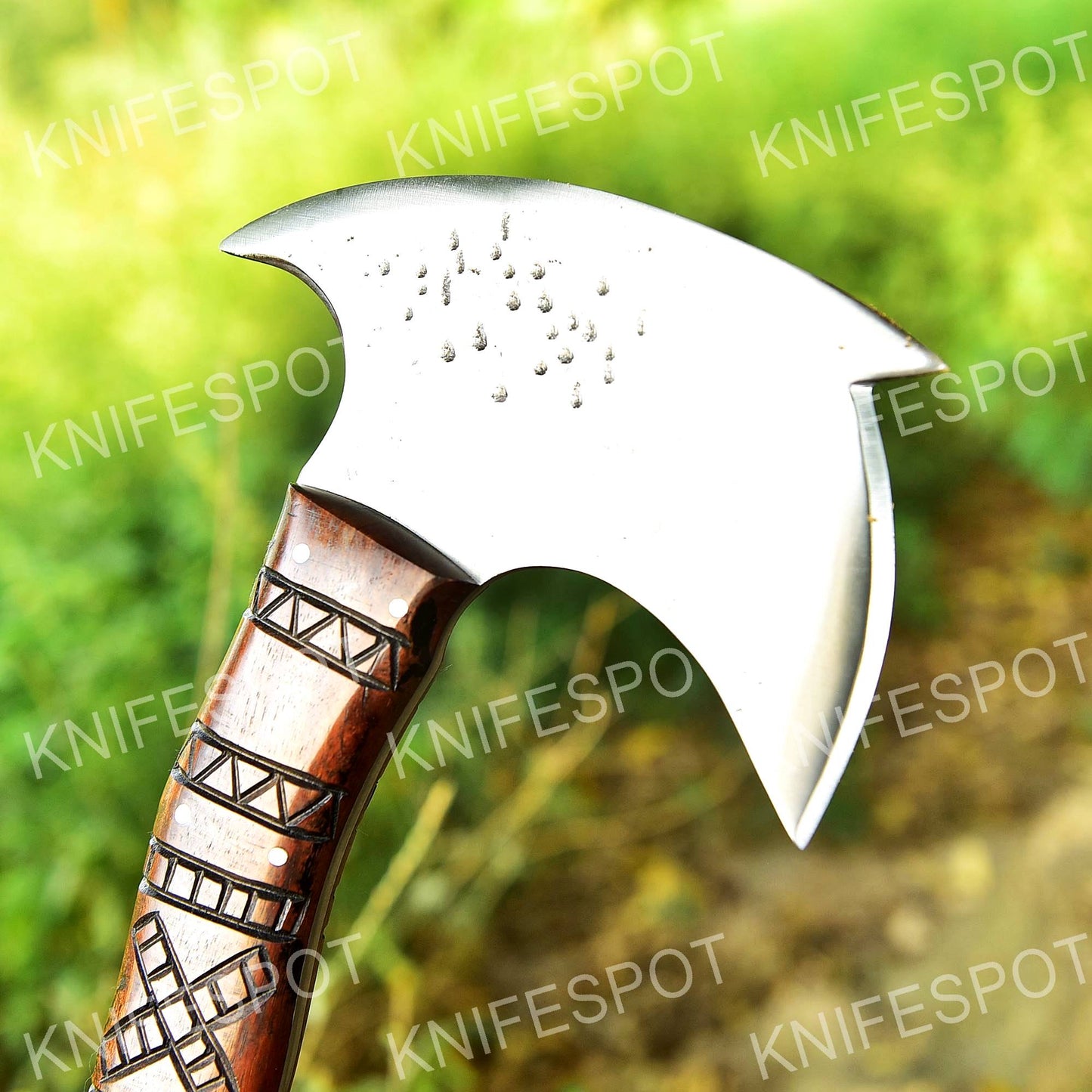 16.0" Outdoor Axe Camping Tactical Tomahawk Hatchet Blade Survival